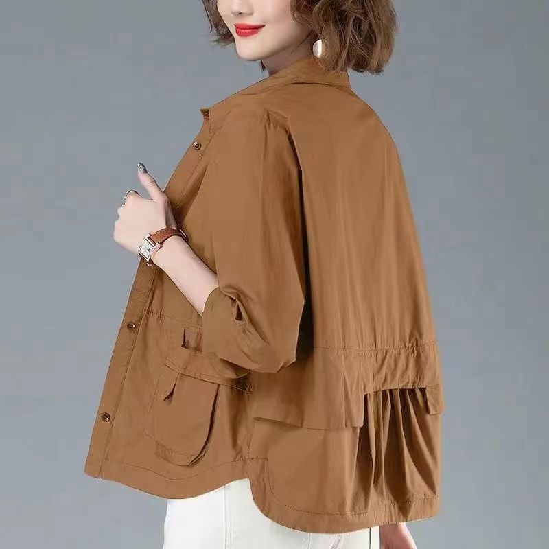 Thin Short Wind Coat – Coats Outfits Women & Lightweight Everyday Style