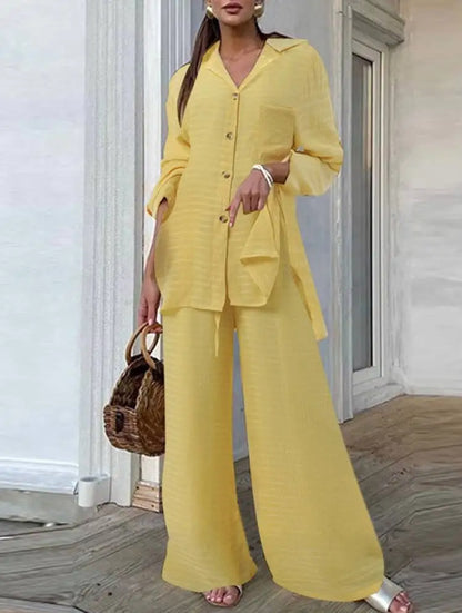 Leopard Print Loose Top & Pants Two-Piece Outfit Set | Bold Style 2025 Aesthetic