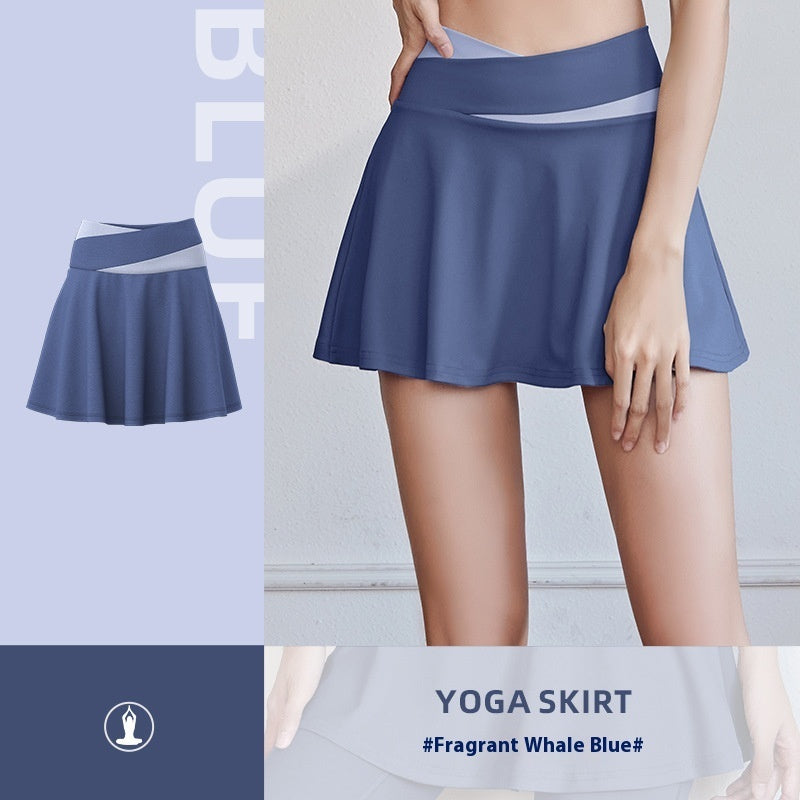 Skorts Quick Drying Fitness Skirt Built In Shorts Active Trend