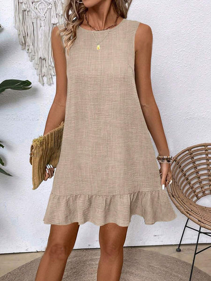 Ruffle Beach Dress | Summer Casual Dress & Vacation Outfit for Women