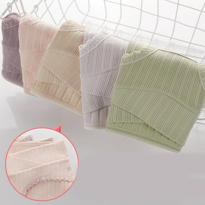 Ultra-Soft Maternity Panties – Mid-Waist Rabbit Hair Blend Briefs for Pregnancy Comfort & Everyday Wear