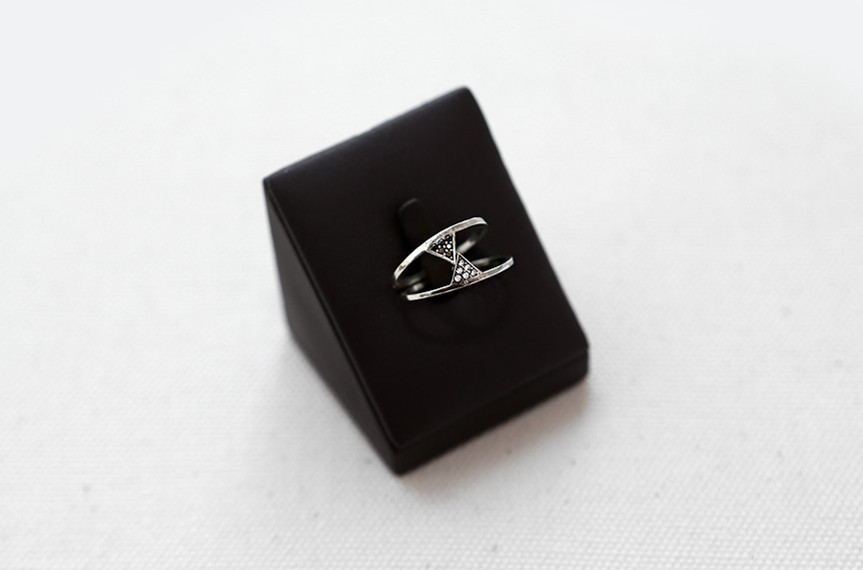 925 Sterling Silver Adjustable Ring – Vintage Minimalist Jewelry for Women & Girls