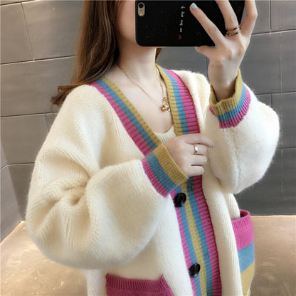 Thick Knit Winter Cardigan for Women
