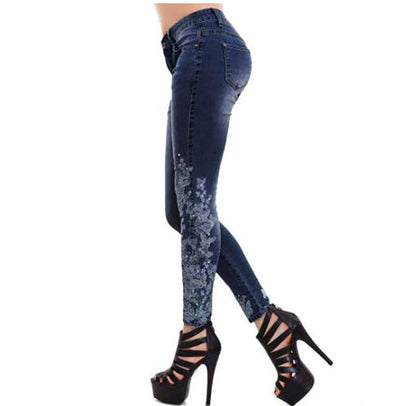 New High Waisted Flared Denim Jeans For Women