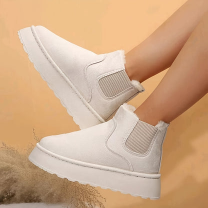 Women Casual Furry Softener Warm Snow Boots