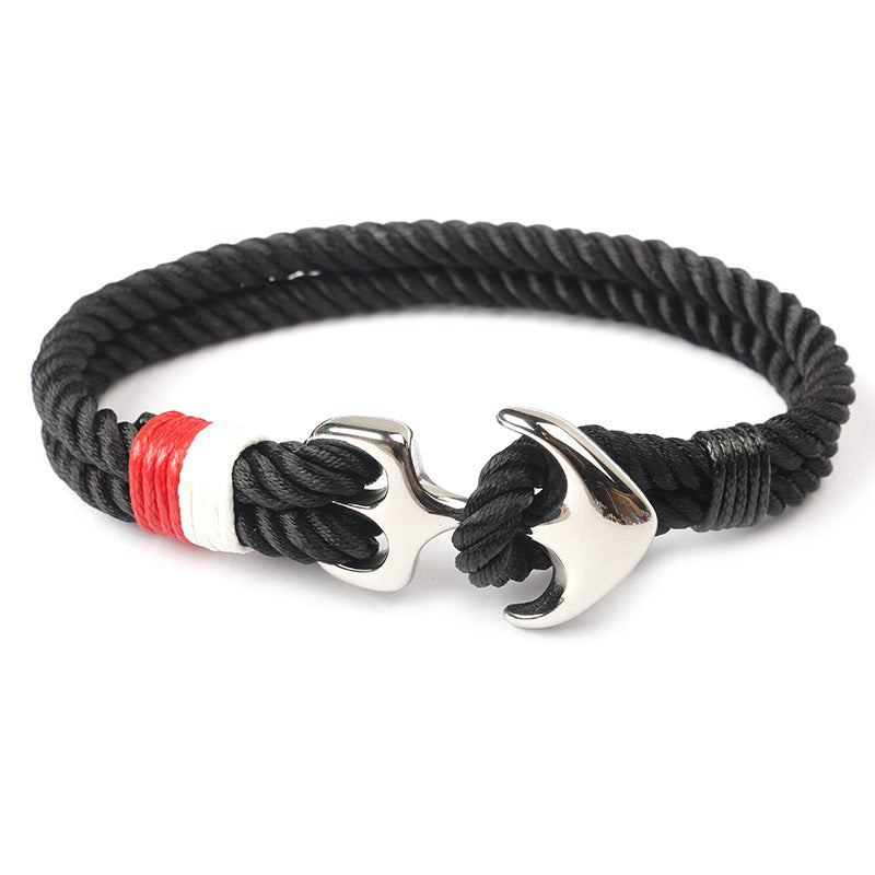 Bracelets Marin – Men’s Anchor Rope Bracelet for Everyday Casual & Sporty Wear
