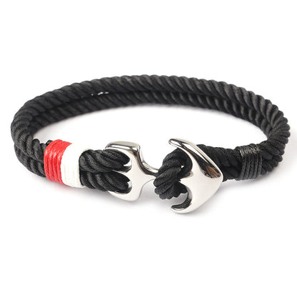 Bracelets Marin – Men’s Anchor Rope Bracelet for Everyday Casual & Sporty Wear