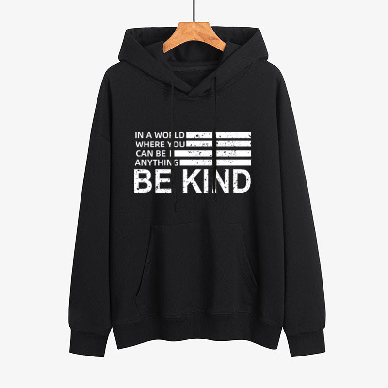 Bible Be Kind Hoodie – Cozy Faith-Inspired Fleece for Women
