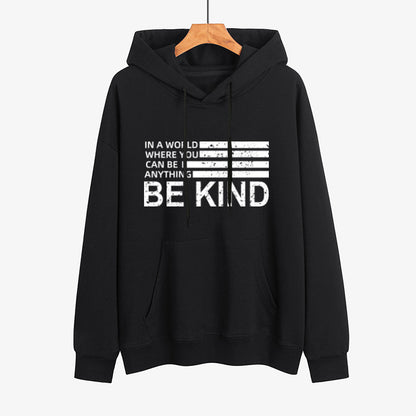 Bible Be Kind Hoodie – Cozy Faith-Inspired Fleece for Women