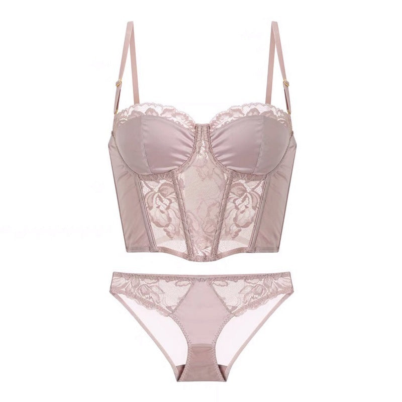 French Lace Fantasy Push Up Bridal Bra