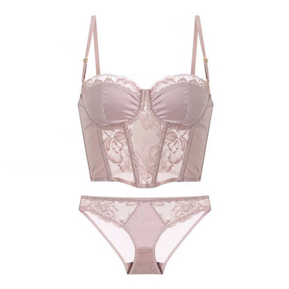 French Lace Fantasy Push Up Bridal Bra