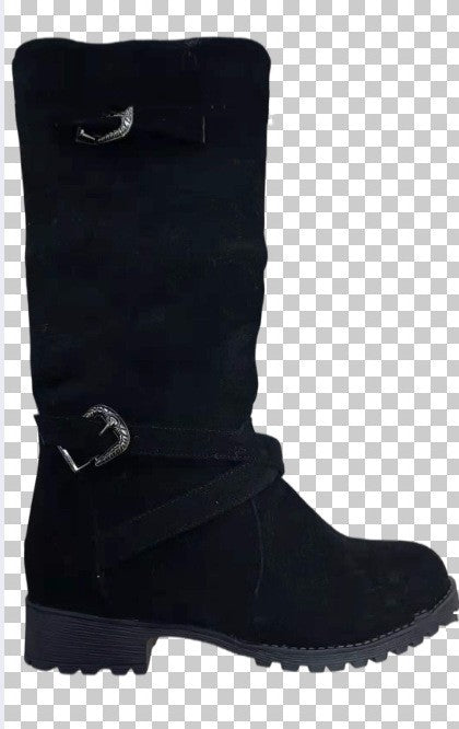 Elegant Long Suede Fashion Boots for Women | High Shaft Statement Winter Boots