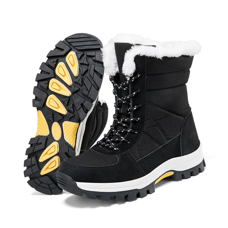Extreme Cold Womens Snow Boots Super Thick Cold Proof For Minus 40 C Waterproof