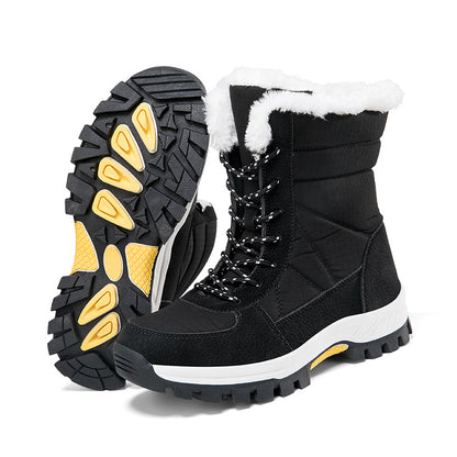 Extreme Cold Womens Snow Boots Super Thick Cold Proof For Minus 40 C Waterproof