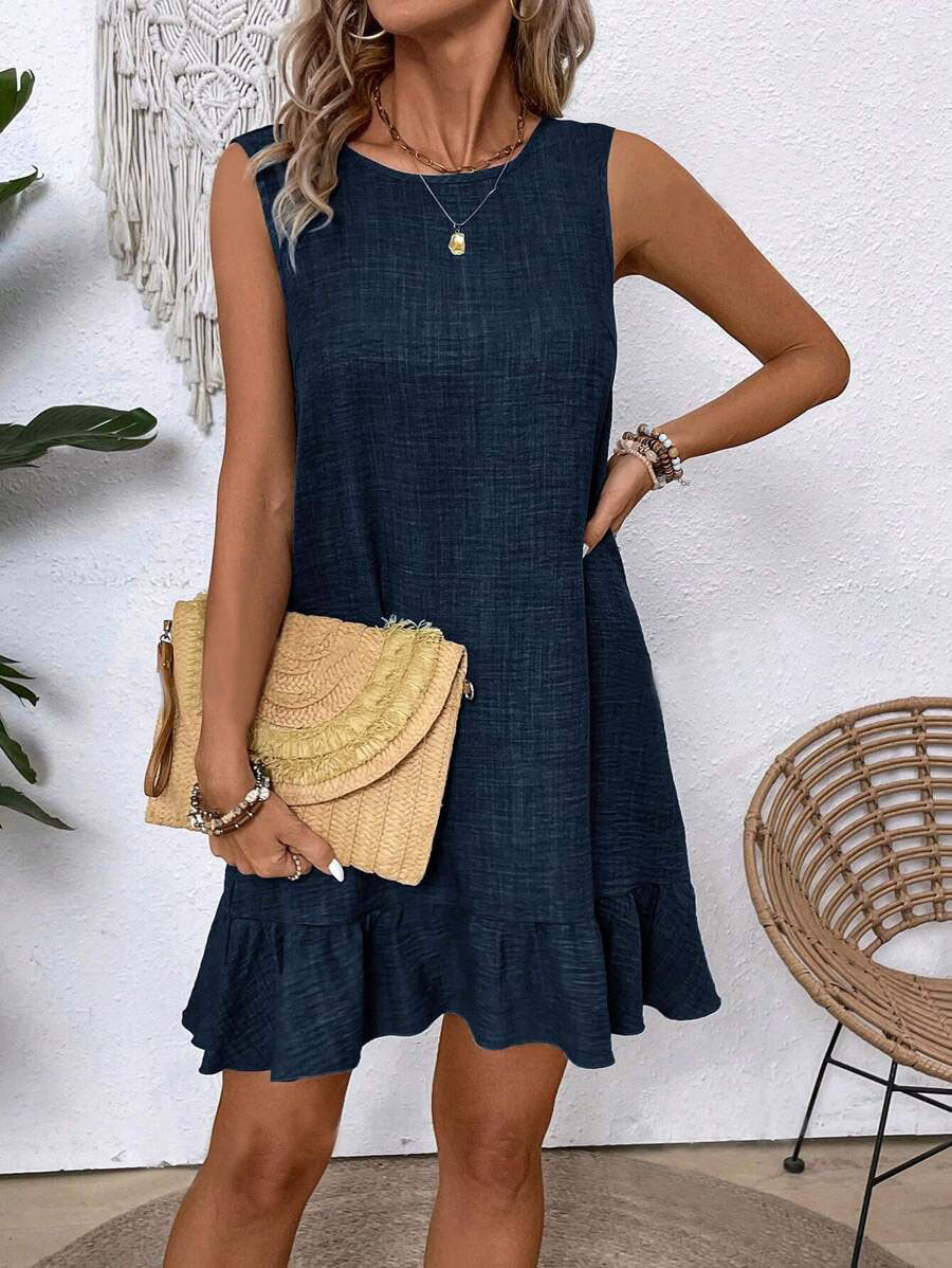 Ruffle Beach Dress | Summer Casual Dress & Vacation Outfit for Women