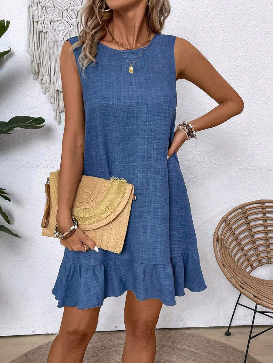 Ruffle Beach Dress | Summer Casual Dress & Vacation Outfit for Women