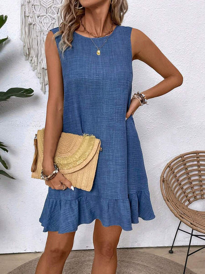 Ruffle Beach Dress | Summer Casual Dress & Vacation Outfit for Women