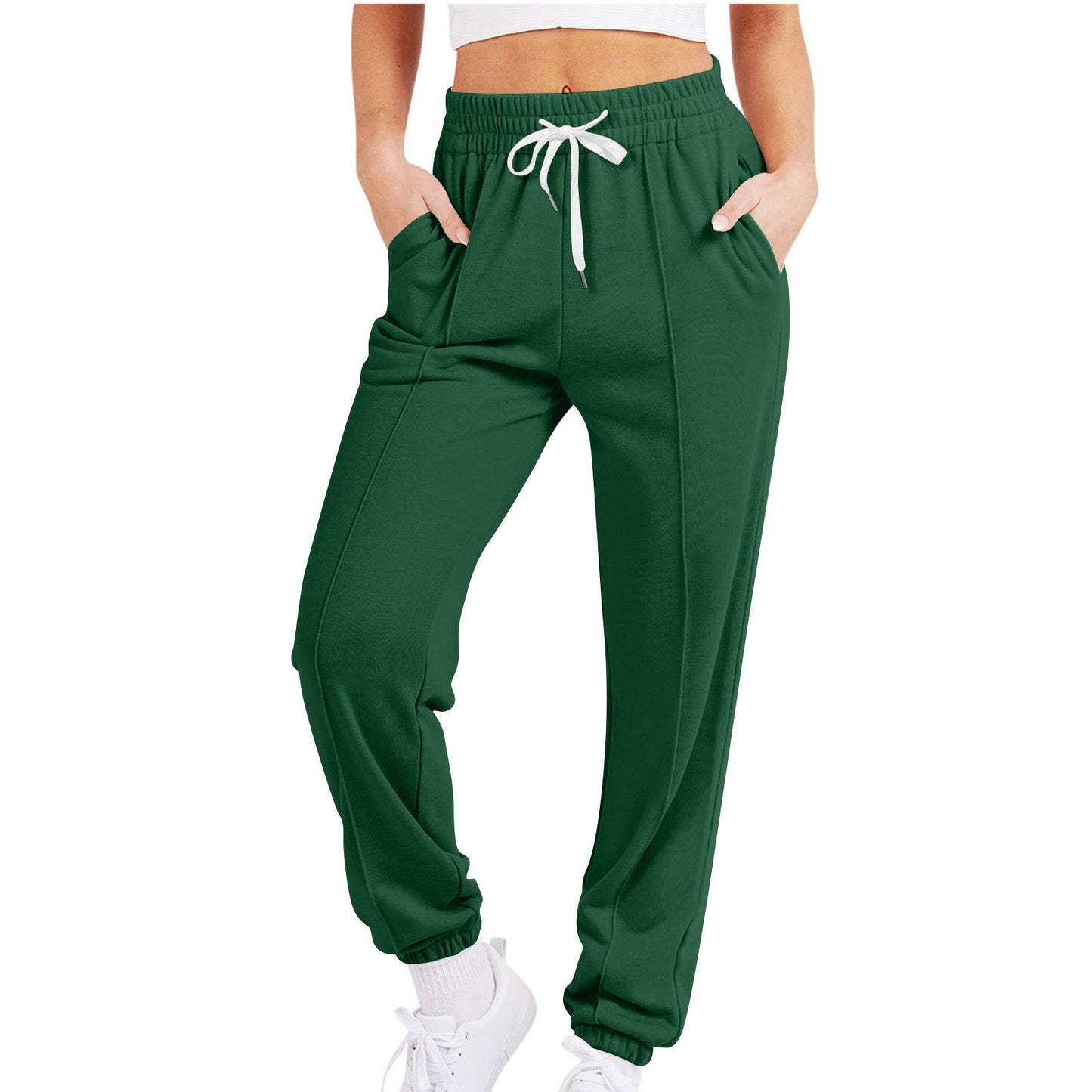 S 4XL Plus Size Women Casual Jogger Pants