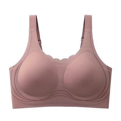 Wire Free Sexy Lace Bras Full Cup Plus Size Womens Underwear