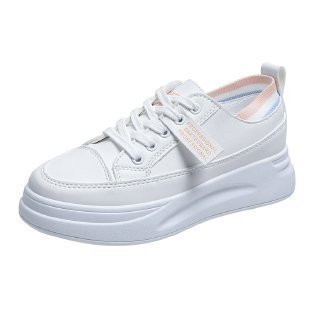 Women’s Low-Top Sneakers | Stylish Pastel Cross-Strap Shoes