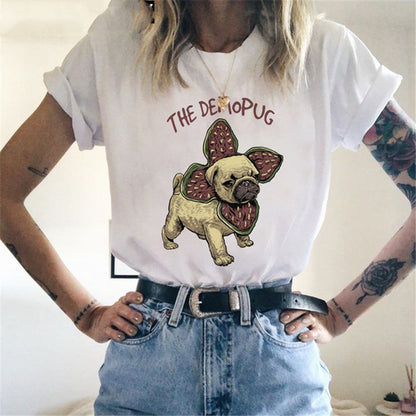 Unisex Creative Printed T-Shirts – Loose Fit Graphic Summer Tees