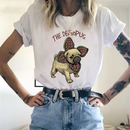 Unisex Creative Printed T-Shirts – Loose Fit Graphic Summer Tees