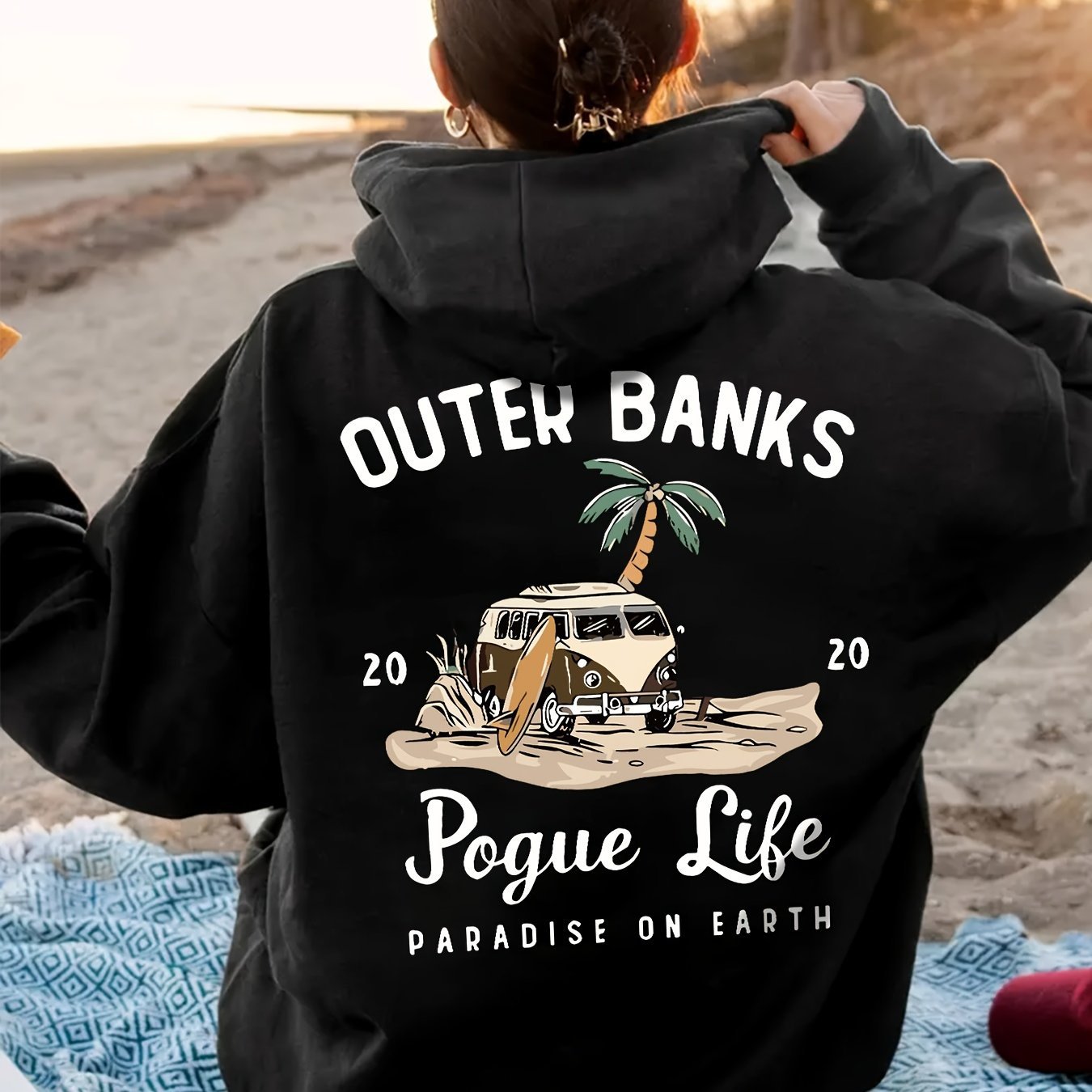 Womens Outer Banks Pogue Life Funny Autumn Winter Hoodies