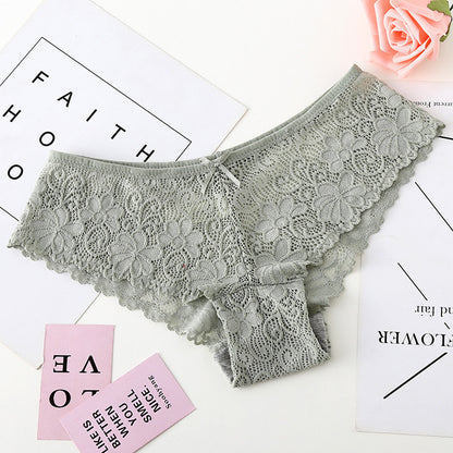 Olives Tanga Panties – French Lace Intimates with Breathable Cotton Comfort & Everyday Elegance