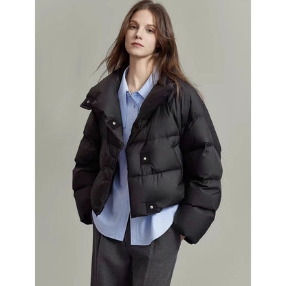 Short Cotton-Padded Coat – Puffer Jackets for Women Casual & Smart Winter Outfits
