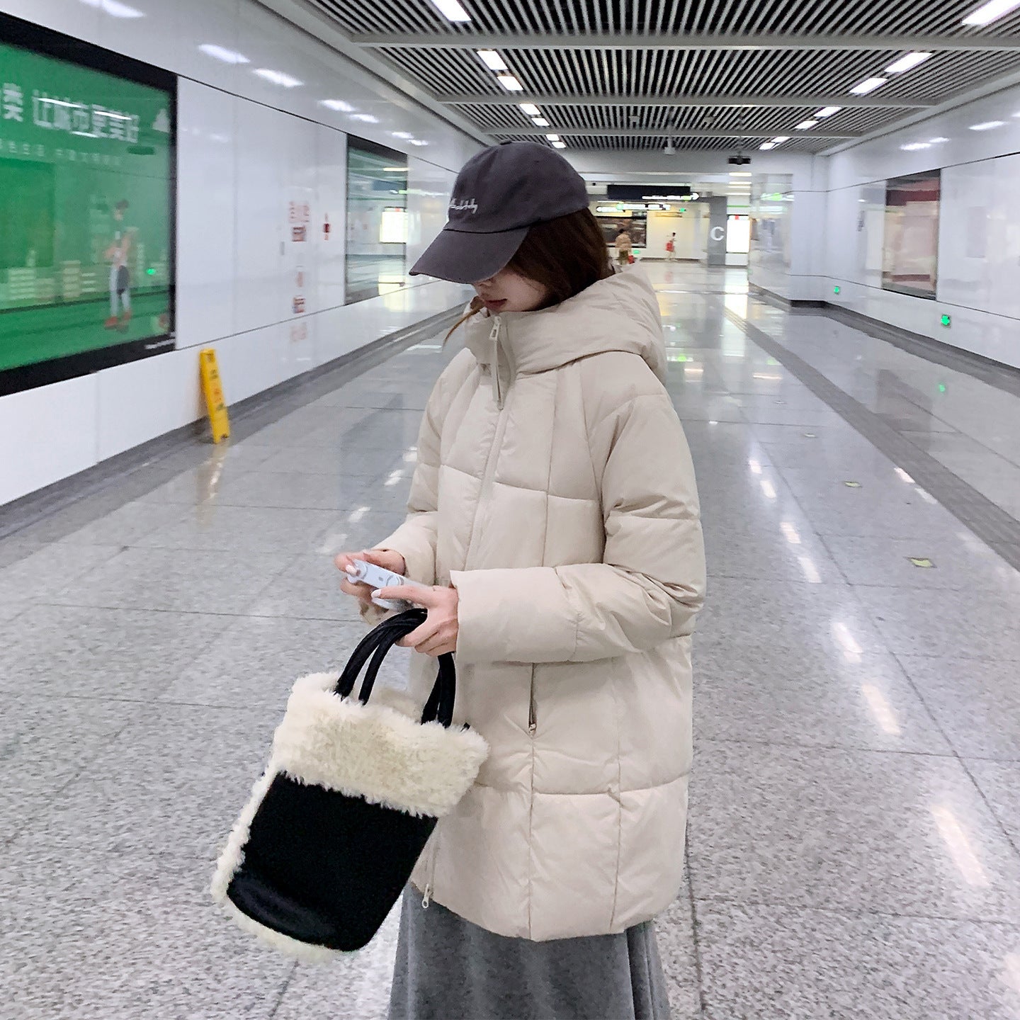 2025 Womens Hoodies Office Lady Loose Coat Korean Fashion Letter Printed Pullover Y2K Spring Sweatshirts