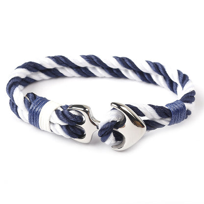 Bracelets Marin – Men’s Anchor Rope Bracelet for Everyday Casual & Sporty Wear