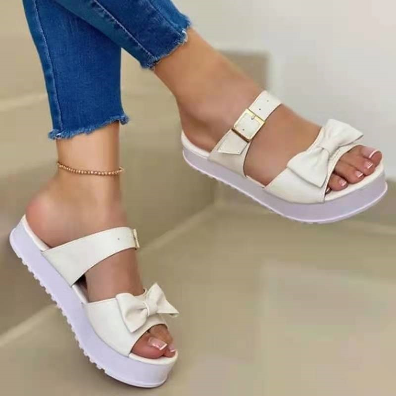Casual Thick Bottom Platform Comfortable Women Outdoor Summer Slipper