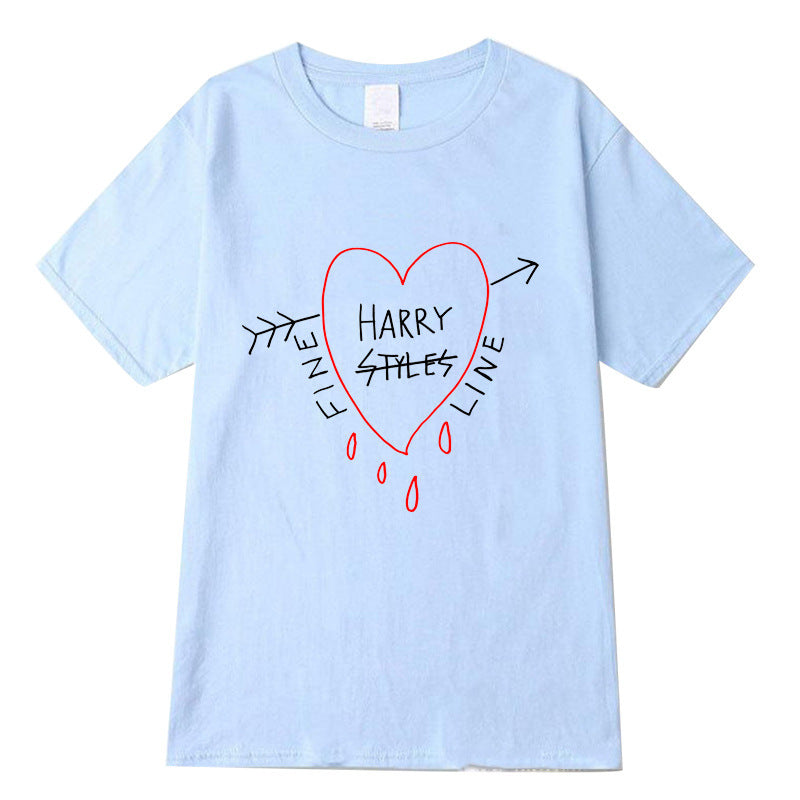Harry Styles Fine Line Korean Style Modal T-Shirt – Soft Casual Tee for Women & Men