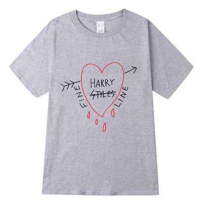 Harry Styles Fine Line Korean Style Modal T-Shirt – Soft Casual Tee for Women & Men