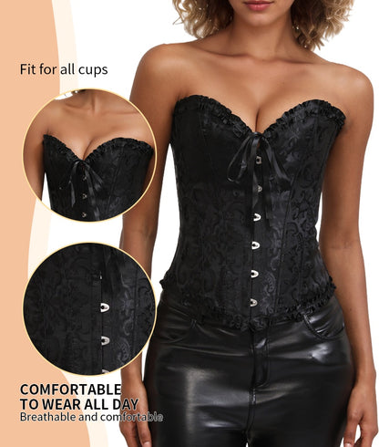 Bustier Corset Top for Women – Renaissance-Inspired Elegant Outfit