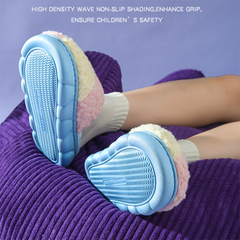 Super Soft Anti Slip Plush Women Slippers