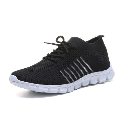 Women’s Flying Knit Casual Sneakers | Lightweight Summer Mesh Shoes