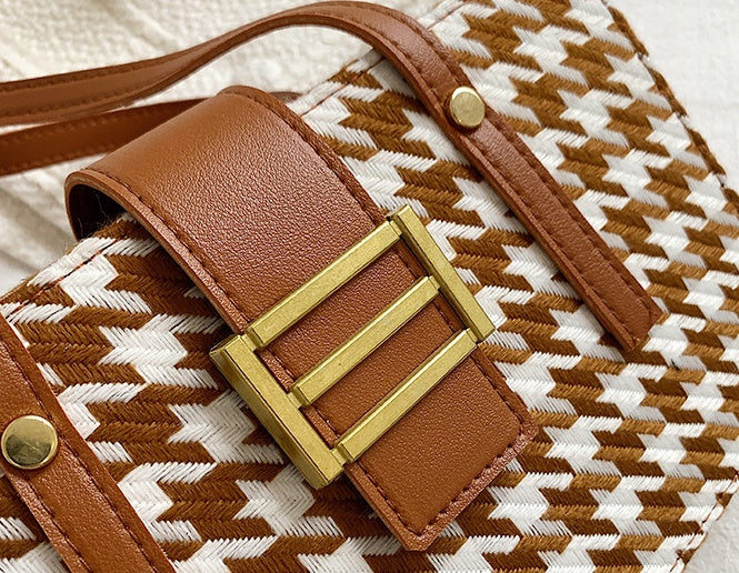 Women's Underarm Tote Bag PU Medium Horizontal Street Style 2025 Trend