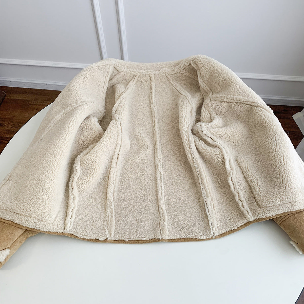 Soft Lamb Suede-Inspired Oversized Coat – Coats Outfits Women & Cozy Chic Style