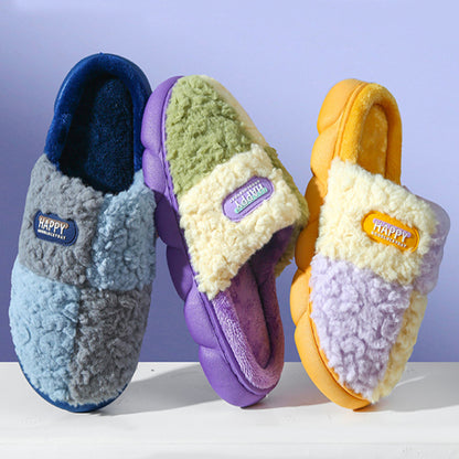 Super Soft Anti Slip Plush Women Slippers