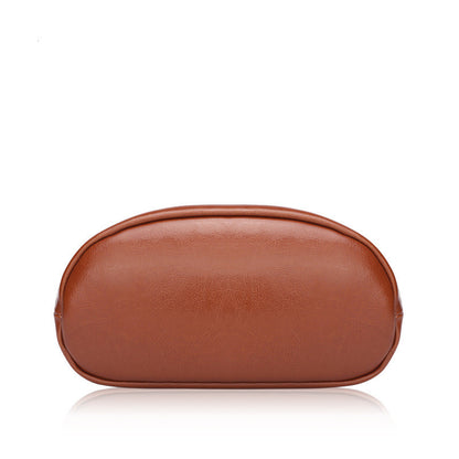 Versatile 5-in-1 Leather Bag Set Backpack Crossbody Shoulder