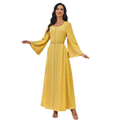 Yellow Long Party Dress | Elegant Summer Wedding Guest & Evening Dress for Women