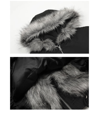 Furr Inside Warm Womens Hooded Jackets