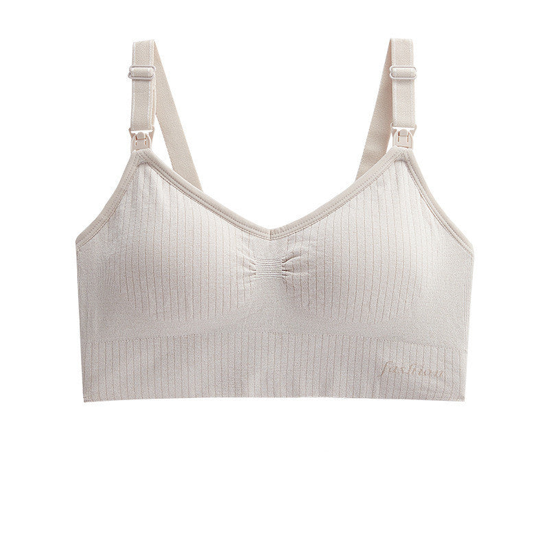 Nursing-Friendly Seamless Comfort Bra