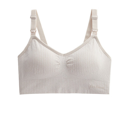 Nursing-Friendly Seamless Comfort Bra