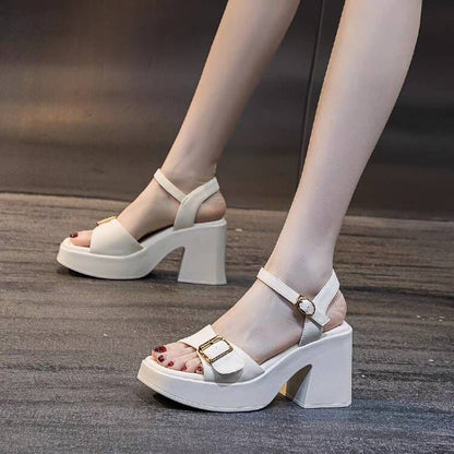 New Platform Heel Women Fashion Wedges Gladiator Sandals