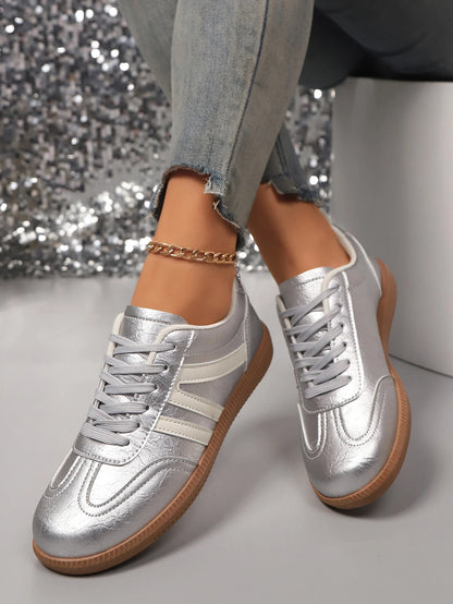 Casual Lace Up Style Womens Summer Shoes