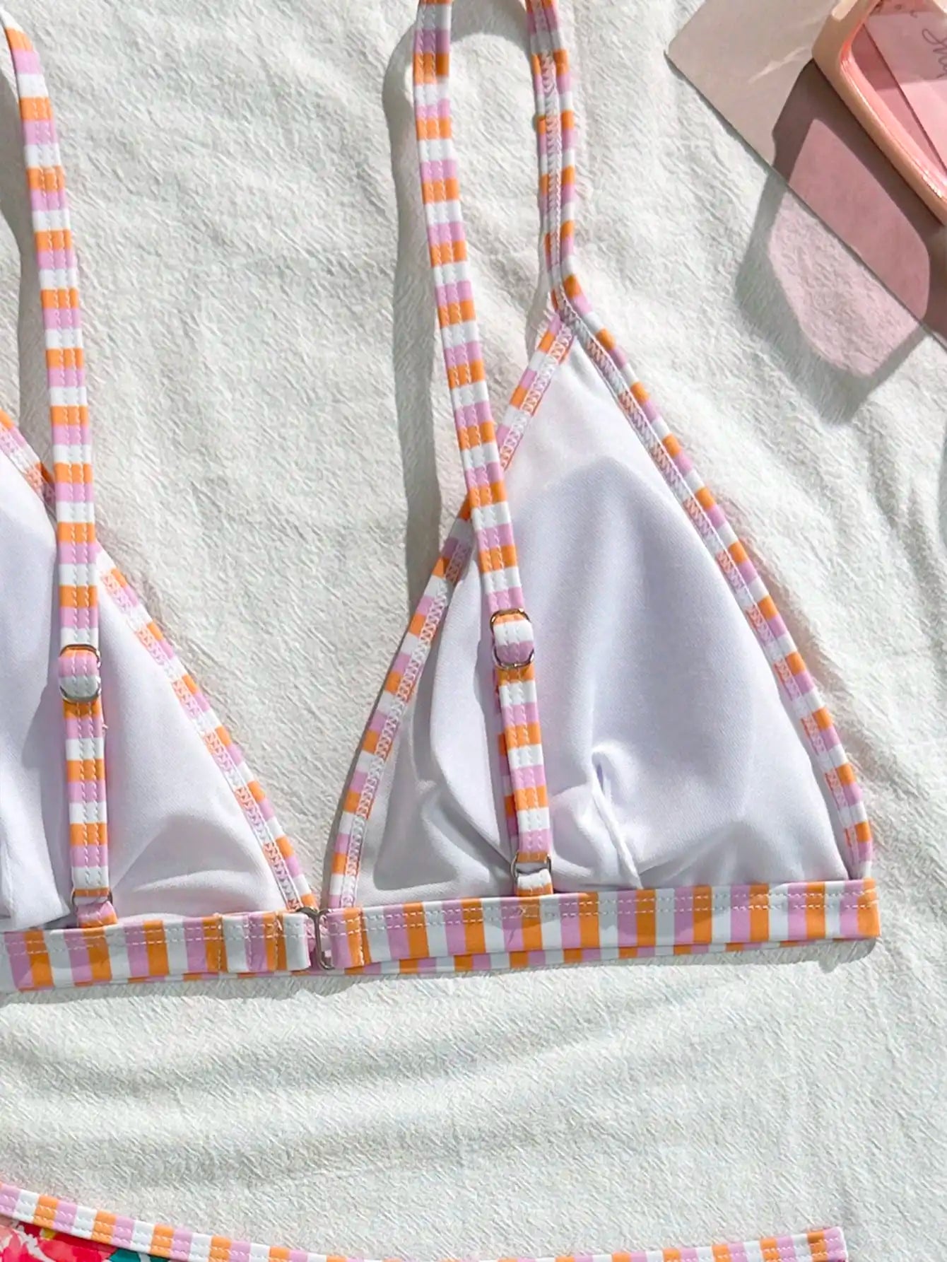 Summer Energy Floral Print Sexy Brazilian Bikini Set