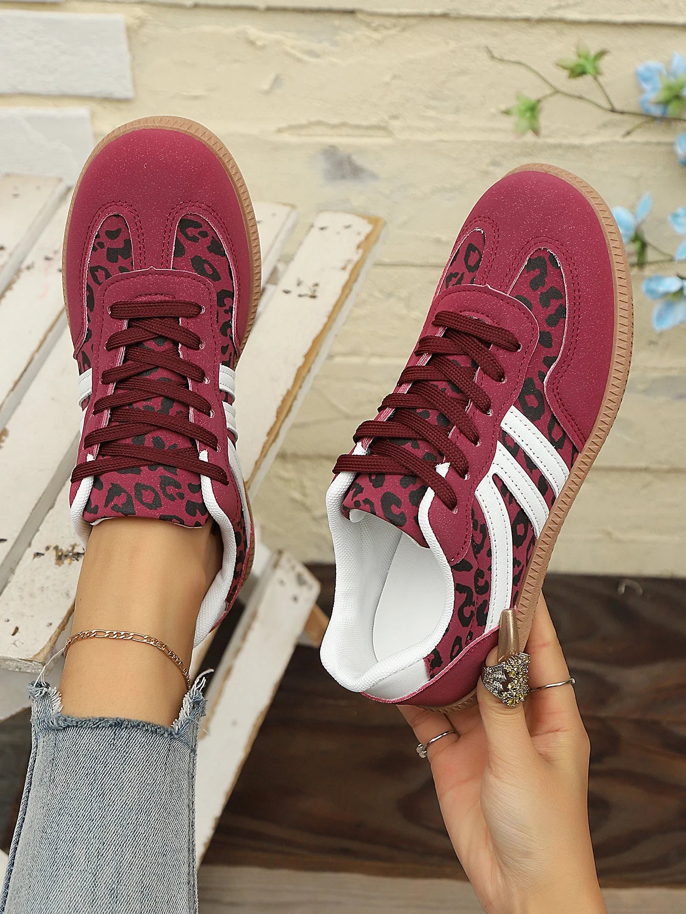 Casual Lace Up Style Womens Summer Shoes