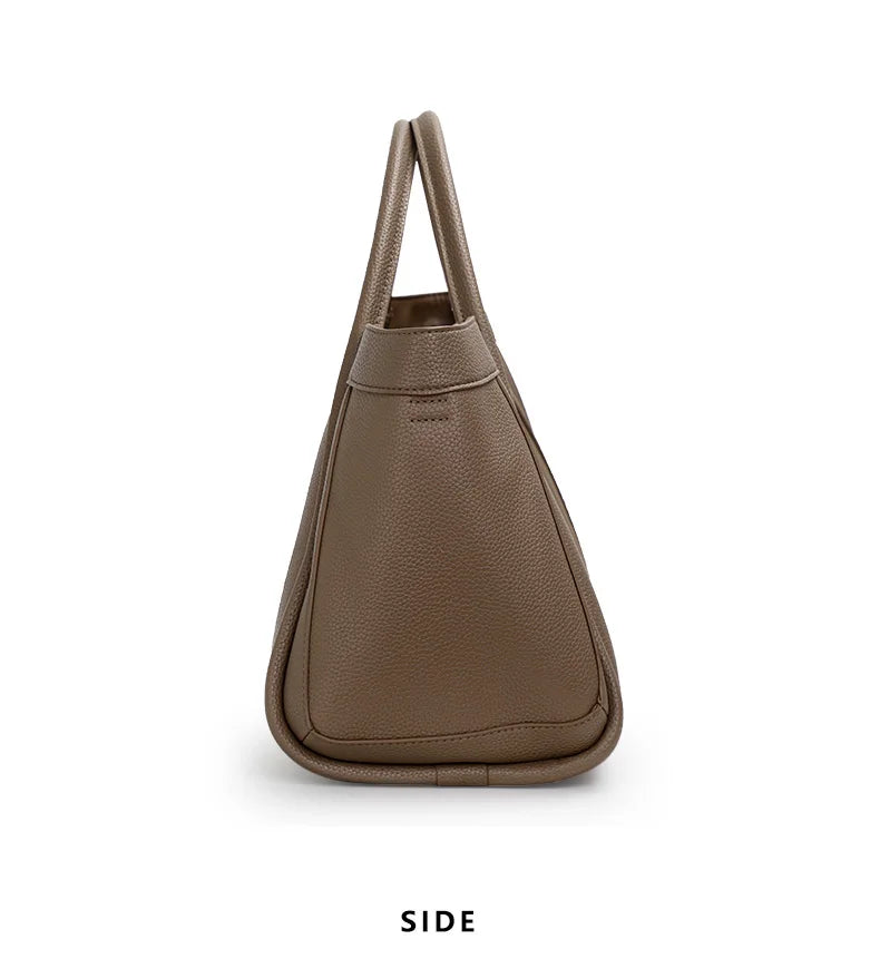 Genuine Leather Elegant Large Capacity Tote Bags